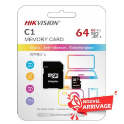 MICROSD HIKVISION 64GB CLASS 10 V30