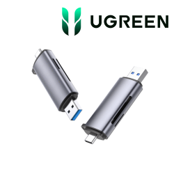 Ugreen Lecteur Carte Mémoire SD TF USB-C   USB3.0