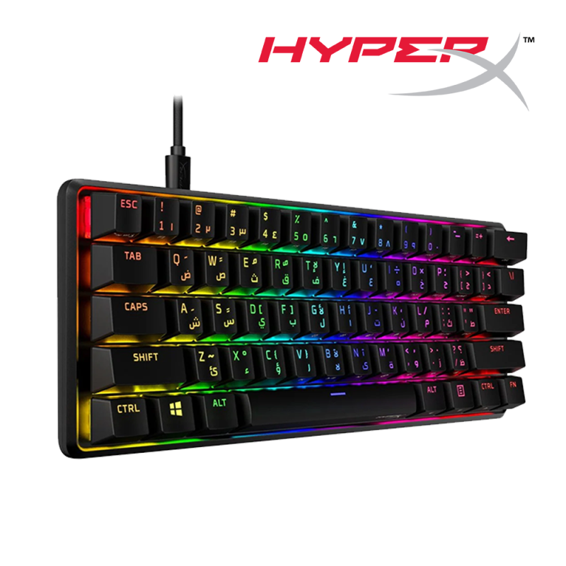 CLAVIER GAMER HyperX Alloy Origins 60 - Mechanical