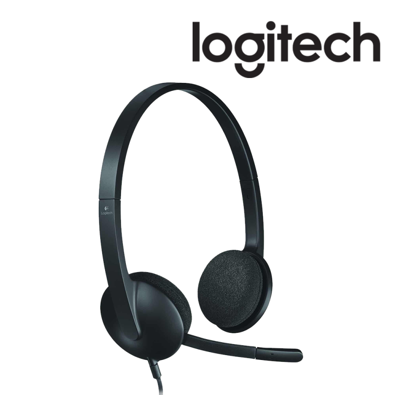 LOGITECH CASQUE  H340 USB Computer Headset - BLACK