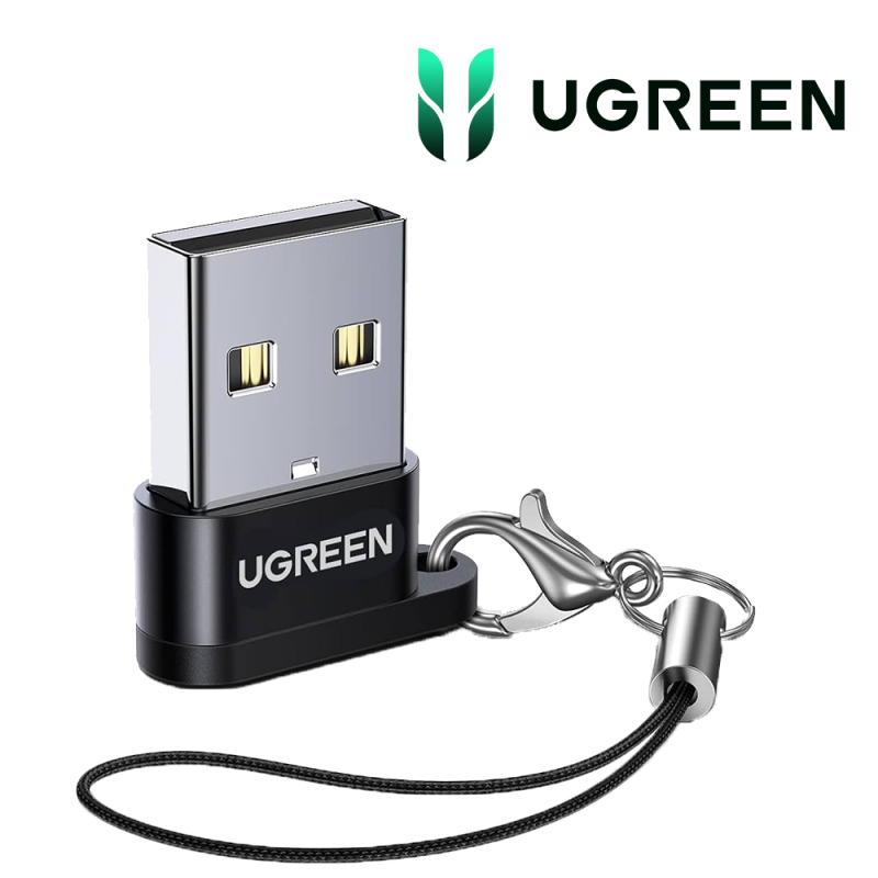 Ugreen Adap USB-A 2.0 to USB-C Female NOIR