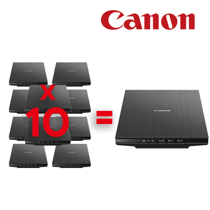 CANON PACK 10 Scanner LIDE 300   1xLide 300 Offert