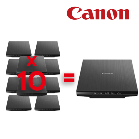 CANON PACK 10 Scanner LIDE 300   1xLide 300 Offert