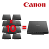 CANON PACK 10 Scanner LIDE 300   1xLide 300 Offert