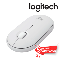 LOGITECH SOURIS Pebble Mouse 2 M350s TONAL WHITE