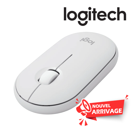 LOGITECH SOURIS Pebble Mouse 2 M350s TONAL WHITE
