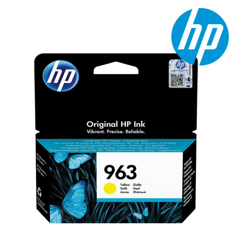 HP 963 Yellow Original Ink Cartridge