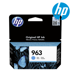HP 963 Cyan Original Ink Cartridge