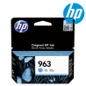 HP 963 Cyan Original Ink Cartridge