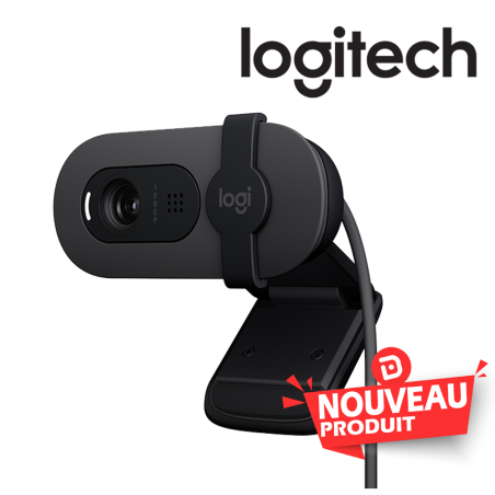 LOGITECH WEBCAM Brio 100 Full HD - GRAPHITE - USB