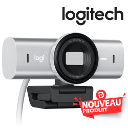 LOGITECH WEBCAM  MX Brio 4K Ultra HD PALE GREY