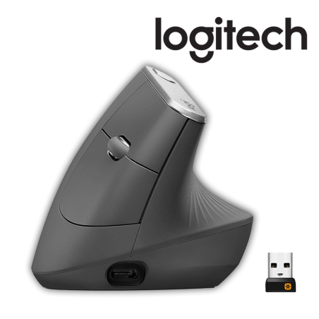LOGITECH SOURIS MX Vertical Advanced Ergo GRAPHITE