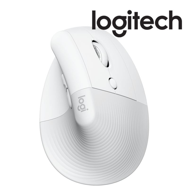 LOGITECH SOURIS Lift Vertical Ergonomic OFF-WHITE 
