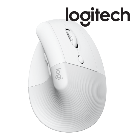 LOGITECH SOURIS Lift Vertical Ergonomic OFF-WHITE 