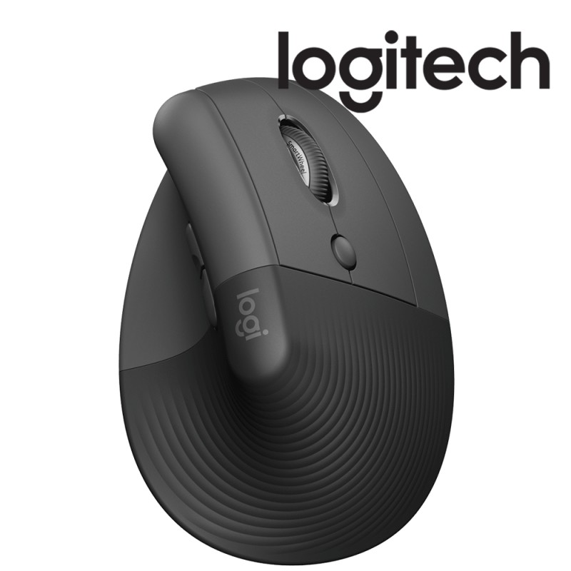 LOGITECH SOURIS Lift Vertical Ergonomic GRAPHITE-B