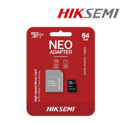 MICROSD HIKSEMI 64GB CLASS 10 V30 ADAPTER 7YW