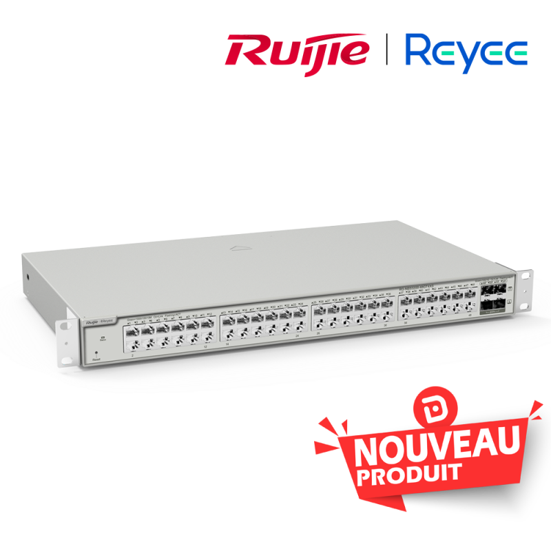 Reyee Switch L2 48 Ports Gb  48 RJ45 4 SFP  10G