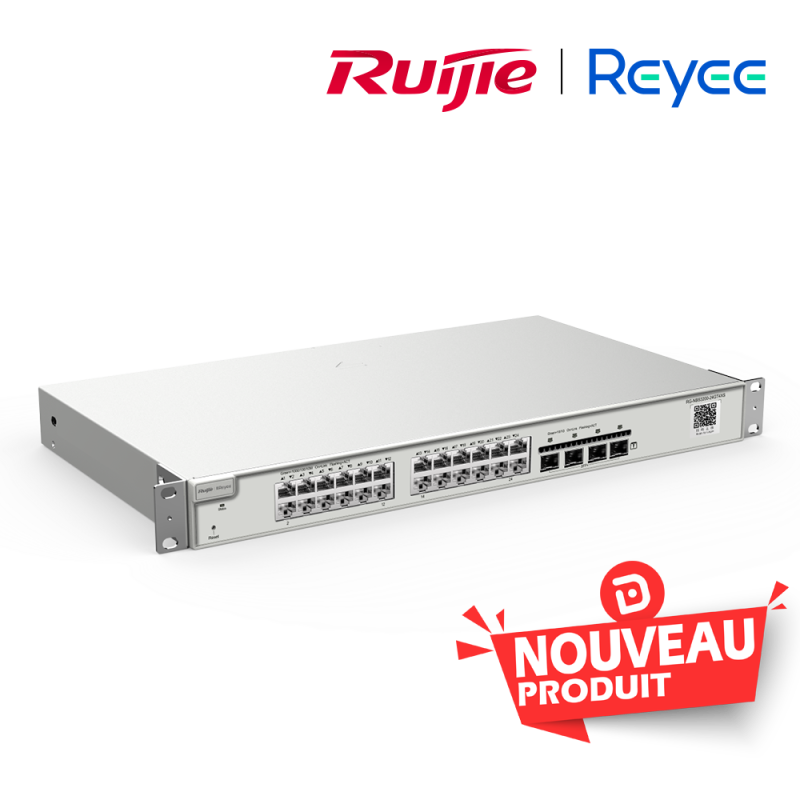 Reyee Switch L2 24 Ports Gb   24 RJ45 4 SFP  10G