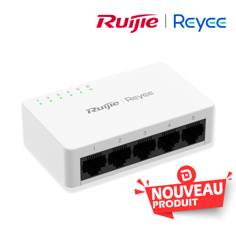 Reyee Switch 5 Ports RJ45 Gigabit