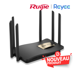 Reyee Routeur WiFi 1300Mbps Dual-Band 1WAN 3LAN 