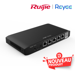 Reyee Routeur 5 Ports Gb 600Mbps 150Users