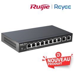 Reyee routeur 10 Ports Gb PoE 1.5Gbps 300Users  