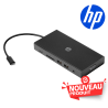 HP Travel USB Type C Multi Port Hub - Black