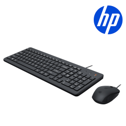 HP 150 Wired Mouse and Keyboard Combo Set French 