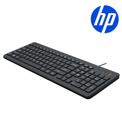 HP 150 Wired Keyboard French - Black