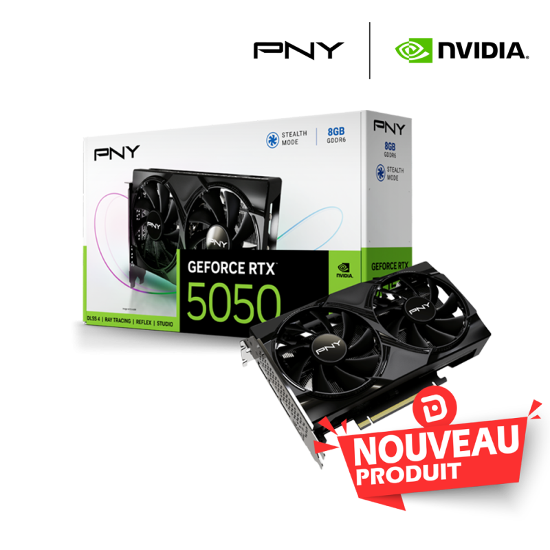 PNY GeForce RTX 5050  8GB  PCIE 5.0
