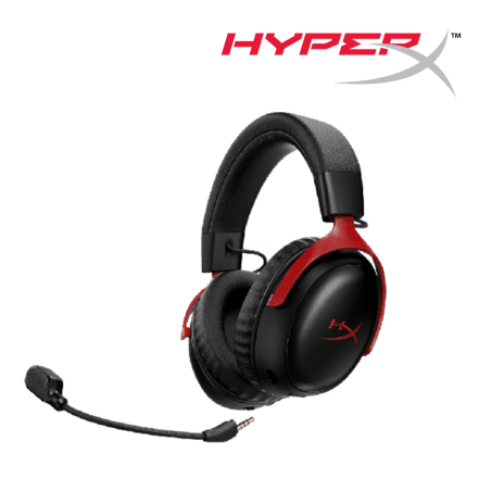 CASQUE HyperX Cloud III Wireless-Gaming Headst RED