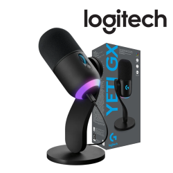 LOGITECH MICROPHONE Yeti GX Dynamic RGB Gaming BK