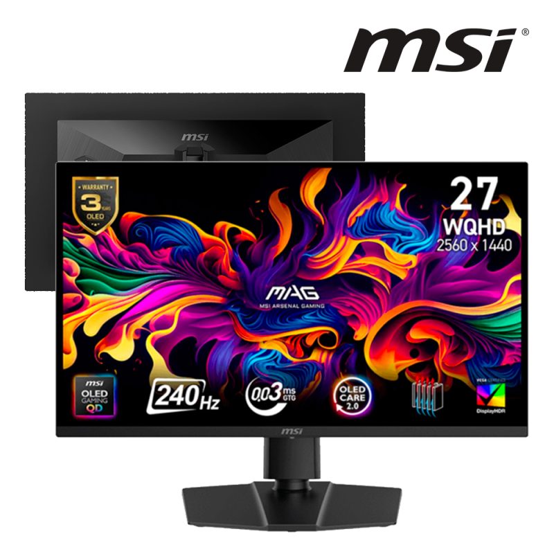 MSI MONITEUR MAG  273QP QD-OLED X24
