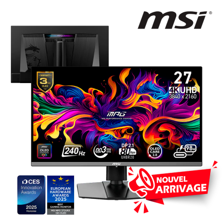 MSI MONITEUR MPG 272URX QD-OLED