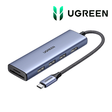 Ugreen Station d accueil USB-C 6 en 1 4K