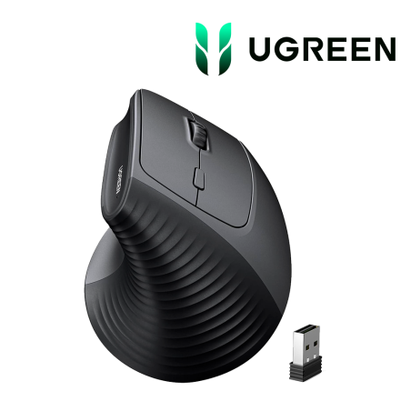 souris Wireless Vertical M571  Black 2.4Ghz 