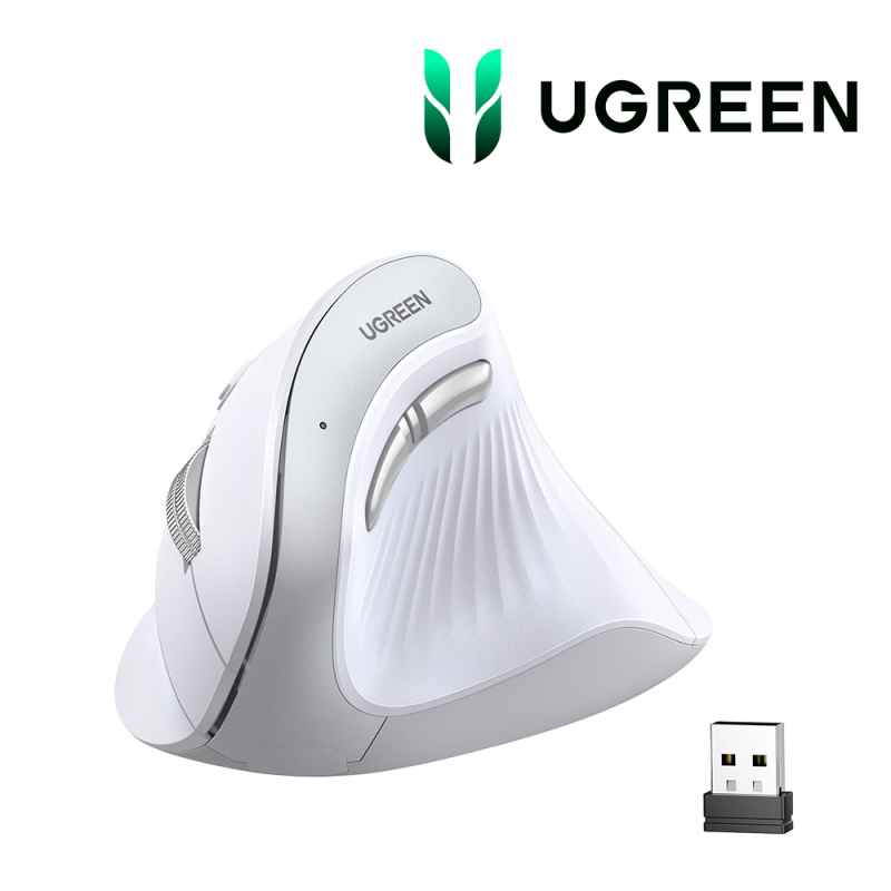 urgreen souris Vertical Wireless white MU008
