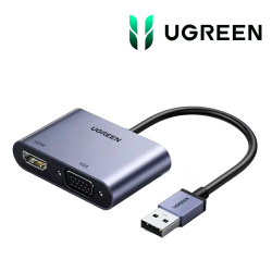 Ugreen Convertisseur USB-A 3.0 to HDMI VGA