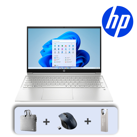 HP PAV 15 i5 8GB 512SSD W11H SILVER 1Y   BUNDLE