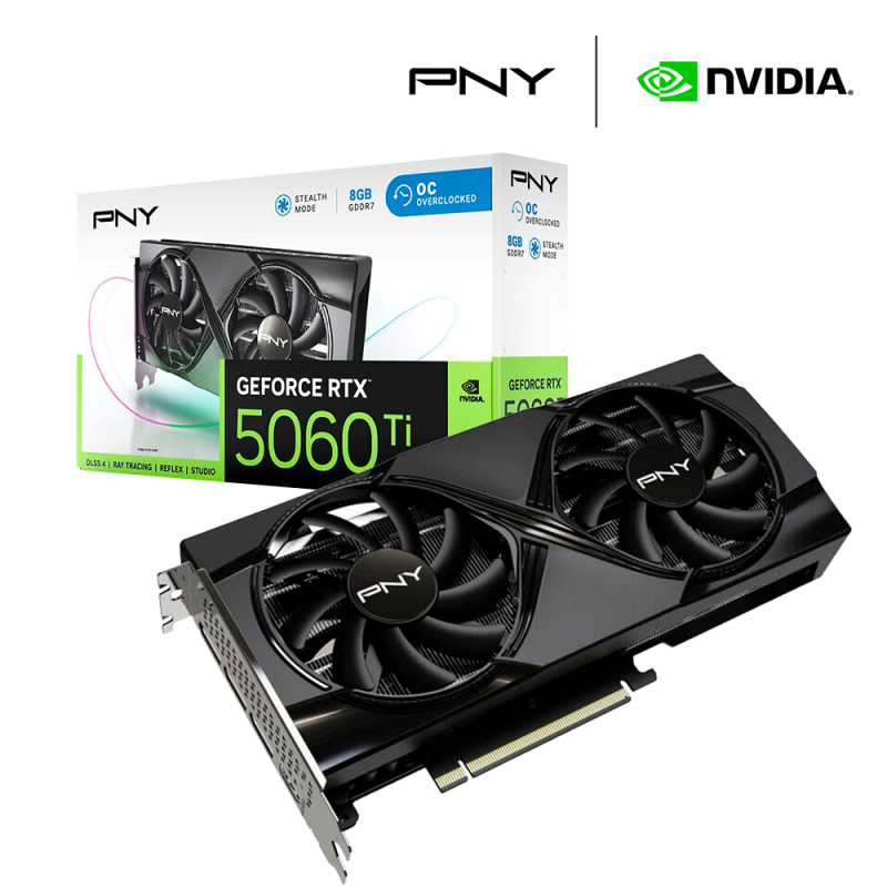 PNY RTX 5060 Ti 8Go OC Dual Fan