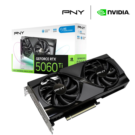 PNY RTX 5060 Ti 8Go OC Dual Fan