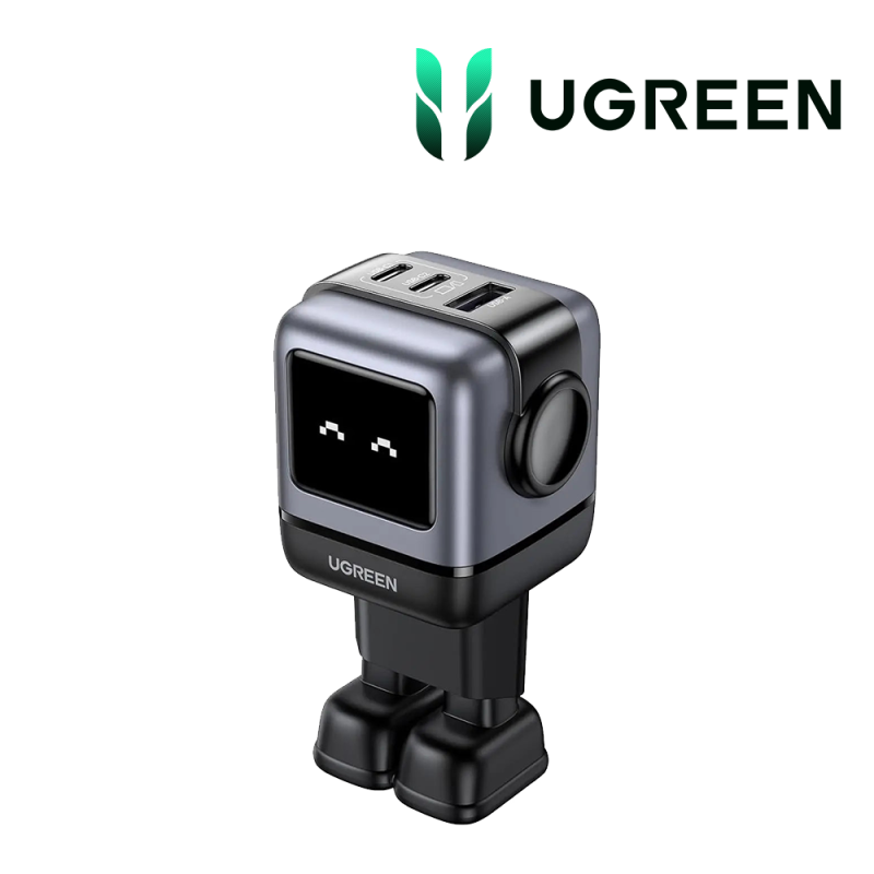 Ugreen 65W 2C1A GaN Fast Charger Noir