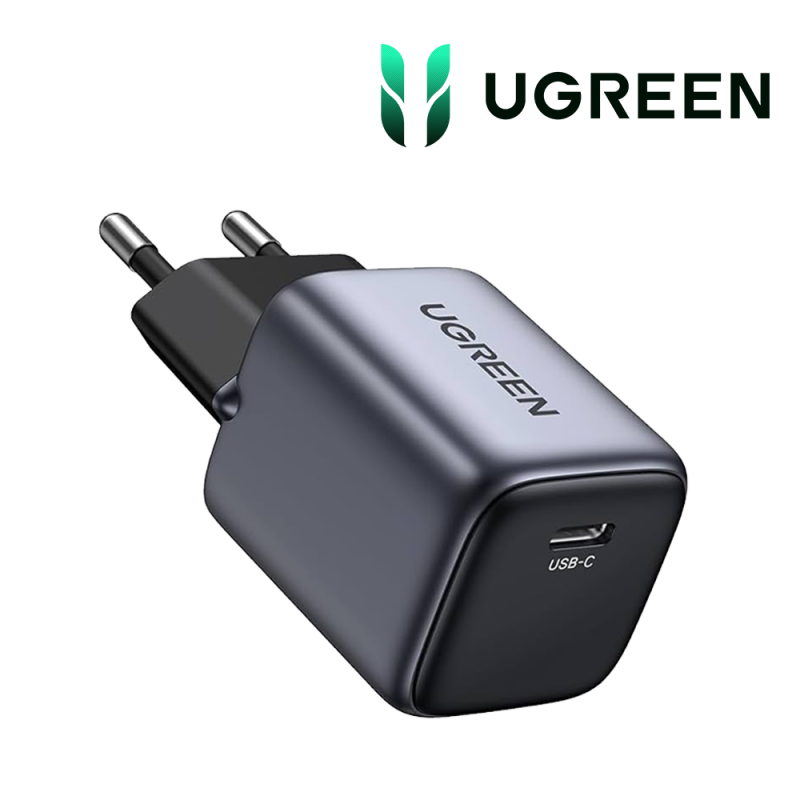 Ugreen 30W USB-C GaN Fast Charger EU Gris