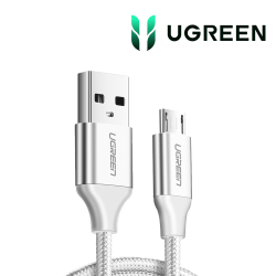 Ugreen USB 2.0 A to Micro USB Cable 1m Blanc