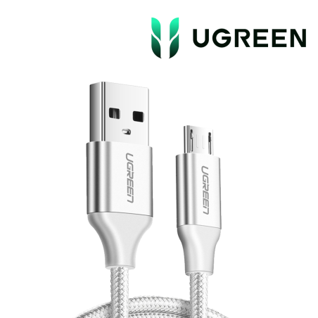 Ugreen USB 2.0 A to Micro USB Cable 1m Blanc