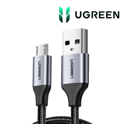 Ugreen 18W USB-A to Micro USB Cable 1.5M Gris