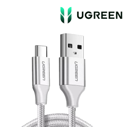 Ugreen USB-A 2.0 to USB-C Cable 1.5m Blanc