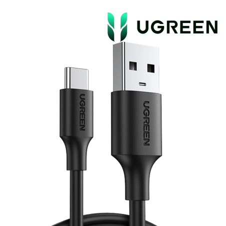 Ugreen USB-A to USB-C Cable 3A Noir 1m GAINE PLAS