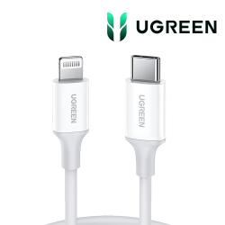 UGREEN CABLE USB-C TO LIGHTNING 2M WHITE 