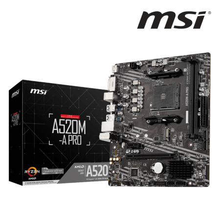 MSI CARTE MERE A520M-A PRO